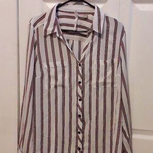 Womens Long Sleeve Blouse